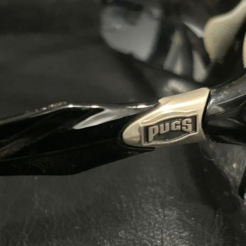 Pugs Black Aviator Sunglasses